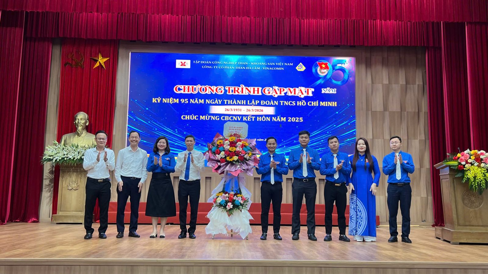 SÔI NỔI CHƯƠNG TRÌNH GẶP MẶT KỶ NIỆM 95 NĂM NGÀY THÀNH LẬP ĐOÀN TNCS HỒ CHÍ MINH VÀ CHÚC MỪNG CBCNV KẾT HÔN NĂM 2025