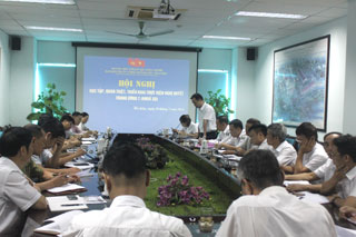 ĐẢNG BỘ CÔNG TY CỔ PHẦN THAN HÀ LẦM TỔ CHỨC HỌC TẬP, QUÁN TRIỆT, TRIỂN KHAI THỰC HIỆN NGHỊ QUYẾT TRUNG ƯƠNG 7 KHÓA XII