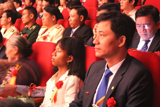 THỢ LÒ NGUYỄN TRỌNG THÁI ĐẠI BIỂU ĐẠI DIỆN CHO NGÀNH THAN ĐƯỢC VINH DANH TẠI LỄ KỶ NIỆM 70 NĂM NGÀY CHỦ TỊCH HỒ CHÍ MINH RA LỜI KÊU GỌI THI ĐUA ÁI QUỐC