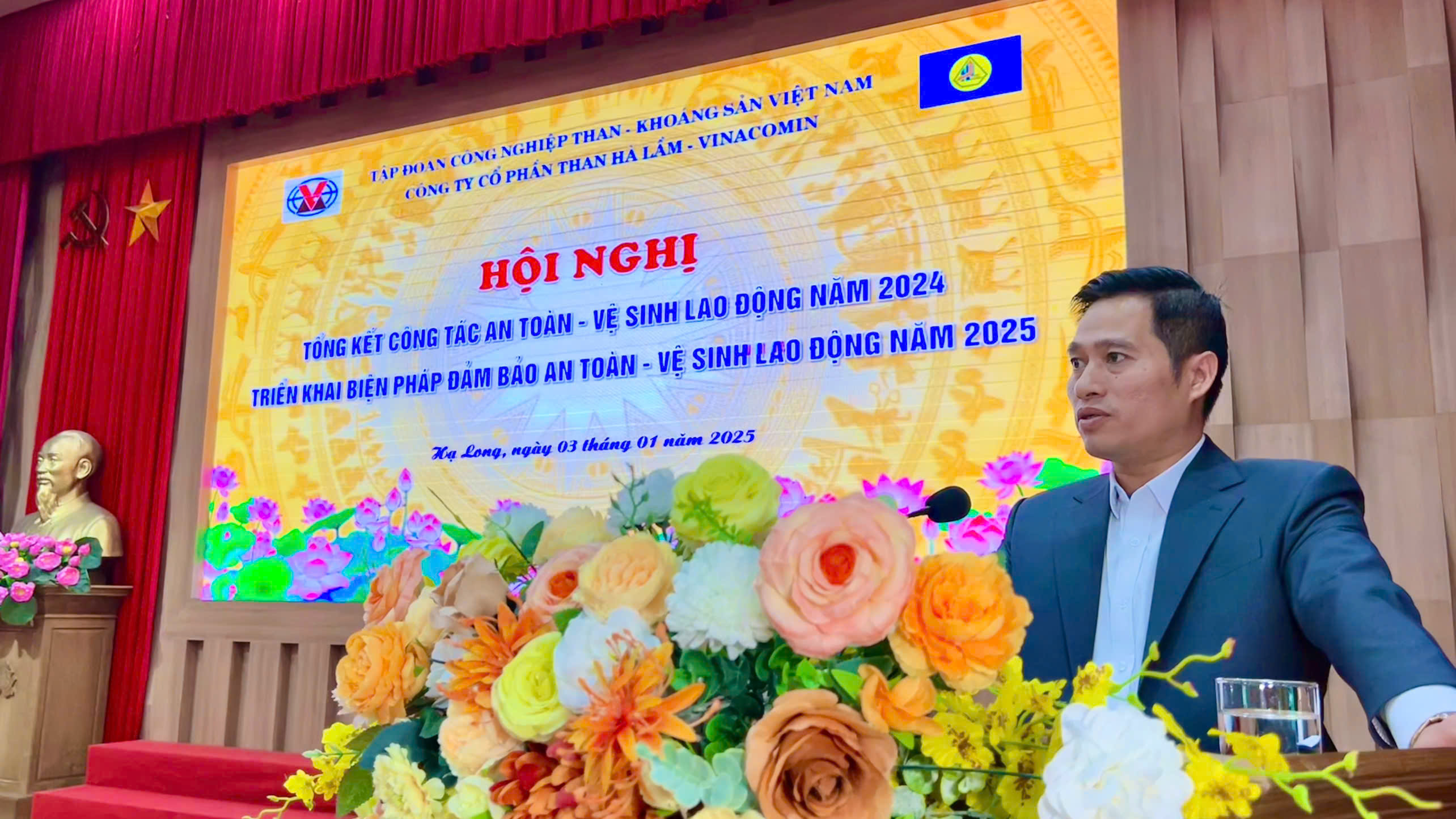 Than Hà Lầm giữ vững công tác An toàn VSLĐ năm 2024.