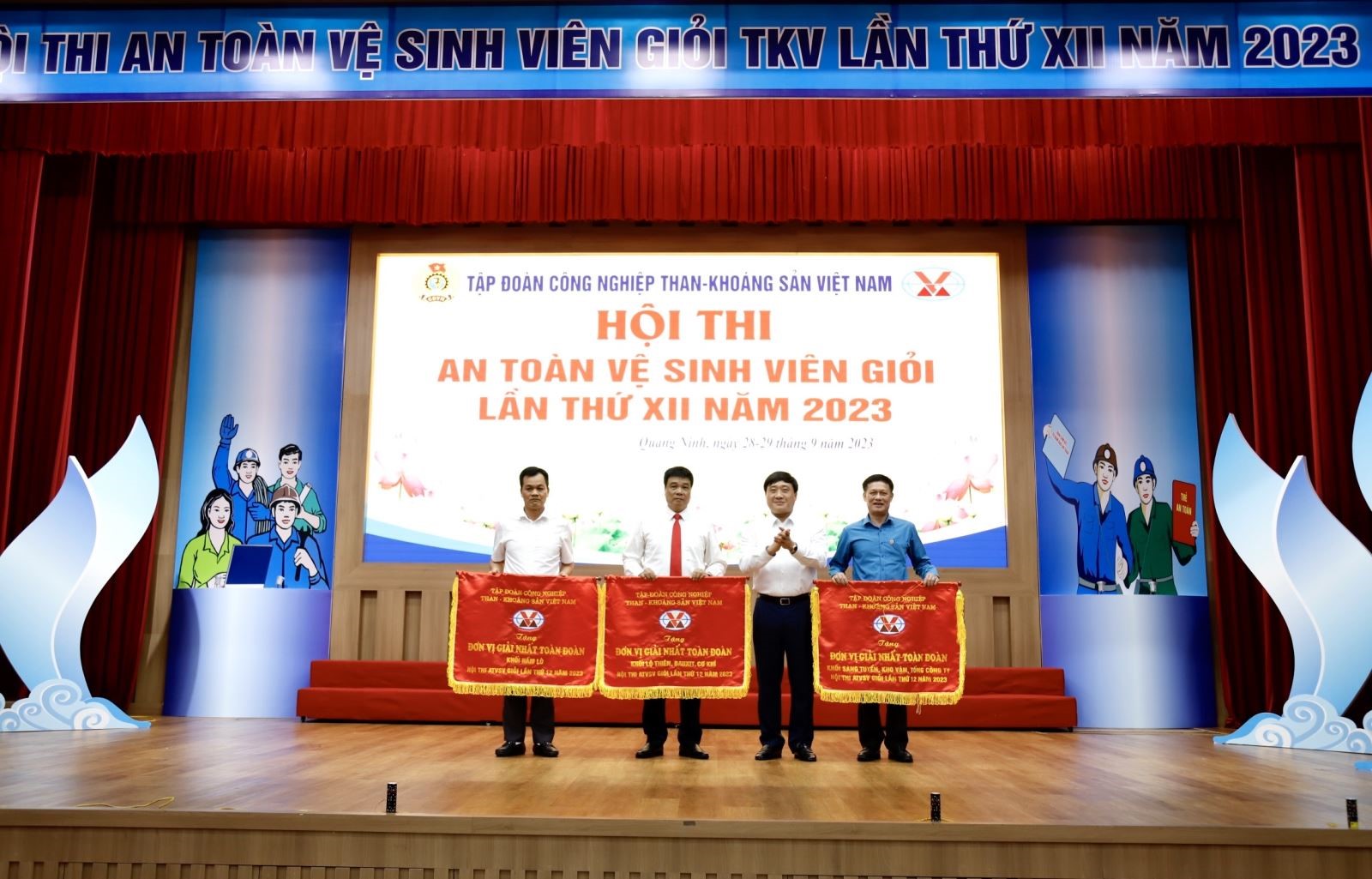 Hội thi ATVSV giỏi TKV lần thứ 12, năm 2023 thành công tốt đẹp